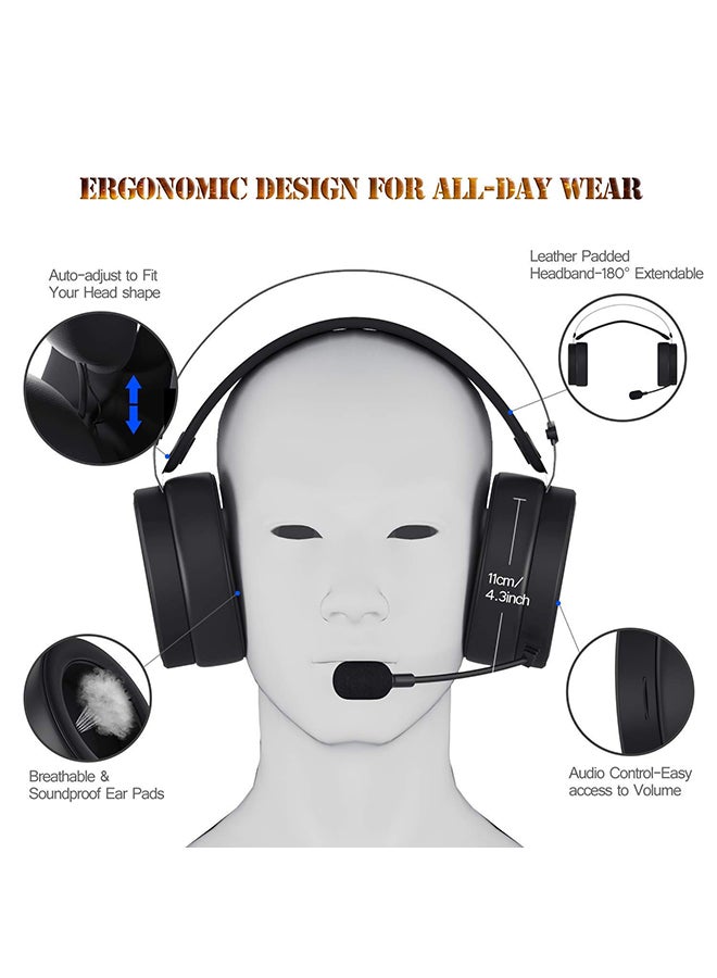 NUBWO Stereo Gaming Headset With Mic For PS4 /PS5 /XOne /XSeries /Nswitch /PC - Image 5