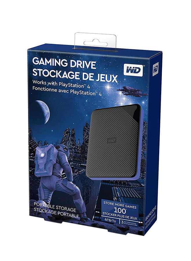 دبليو دي - محرك أقراص صلبة للألعاب سعة 2 تيرابايت لجهاز بلايستيشن 4 (PS4) - Image 1