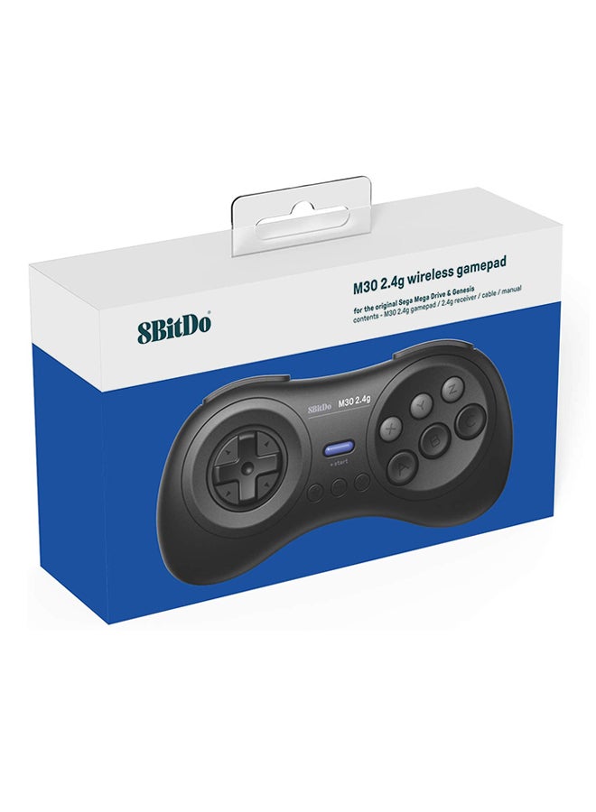 8Bitdo - M30 Wairless Gaming Controller For Sega Genesis/Mega Drive - Wireless - Image 1