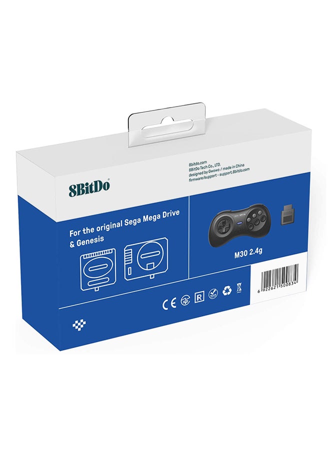 8Bitdo - M30 Wairless Gaming Controller For Sega Genesis/Mega Drive - Wireless - Image 1