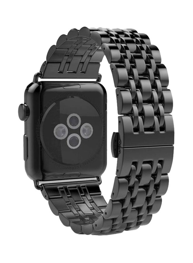 Caidishi - Replacement Band For Apple Watch Series 3/2/1 Black - Image 1