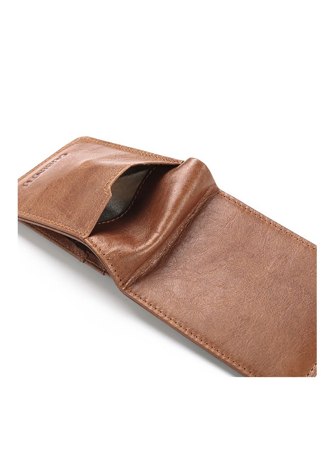 GUBINTO Leather Money Clip Wallet Brown - Image 5