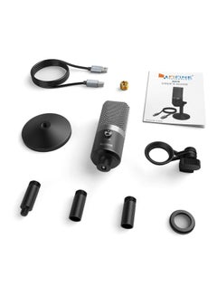 FIFINE Portable USB Microphone K670 Black/Silver  - Image 3