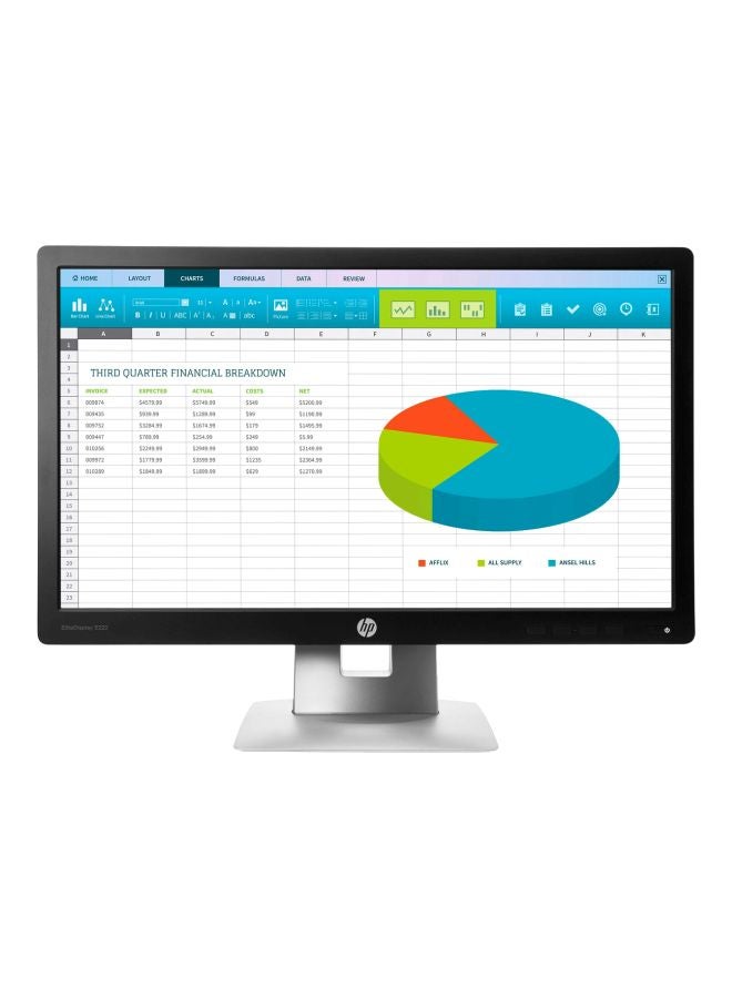 HP شاشة LED مقاس 22 بوصة أسود - Image 1