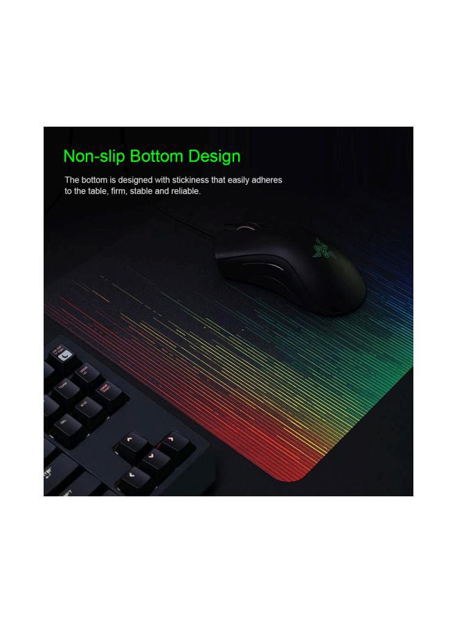 RAZER - Razer Sphex V2 Gaming Mouse Pad: Ultra-Thin Form Factor - Optimized Gaming Surface - Polycarbonate Finish Green/Red/Blue - Image 1