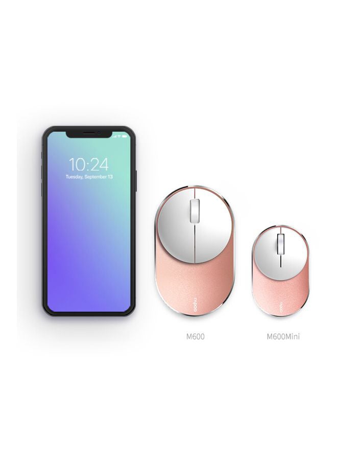 Rapoo M600 Wireless Mouse Rose Gold - Image 4