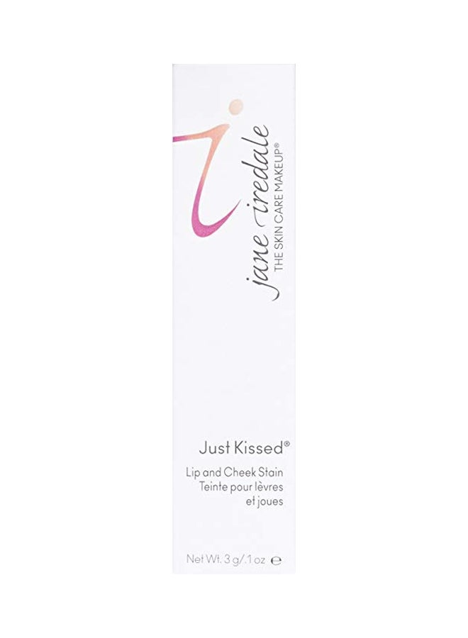 Jane Iredale Just Kissed Lip And Chick Stain Forever Pink  - Image 2