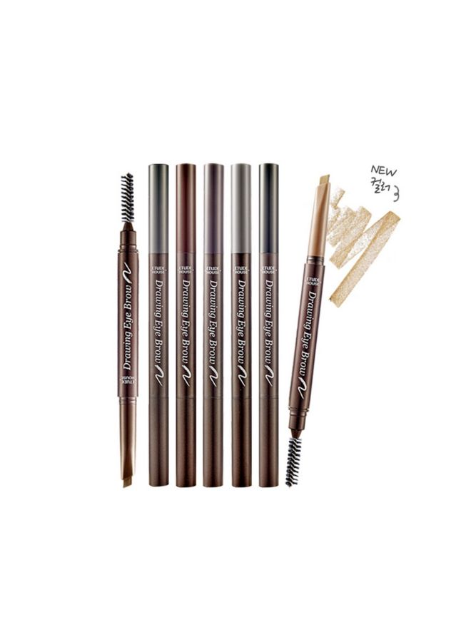 Drawing Eye Brow 2 Grey Brown