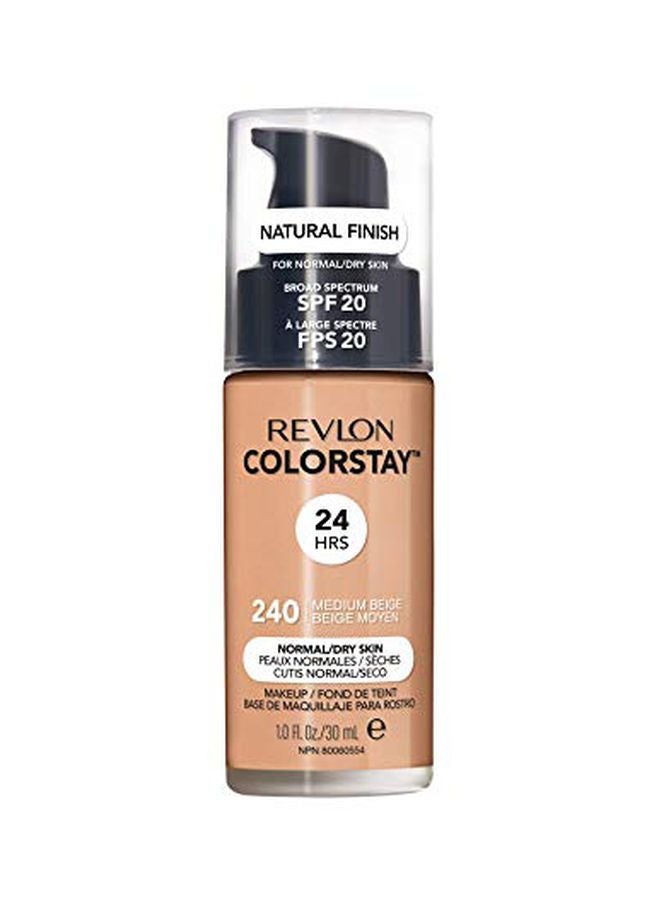 Revlon ColorStay Liquid Foundation SPF20 240 Medium Beige  - Image 1