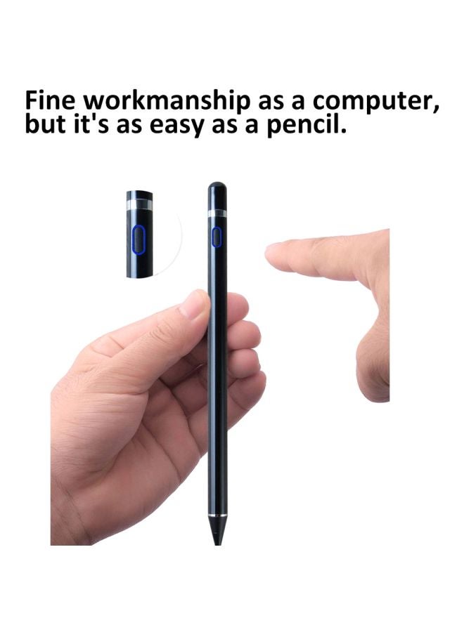 High Precision Ultra Fine Stylus Pen Black  - Image 2