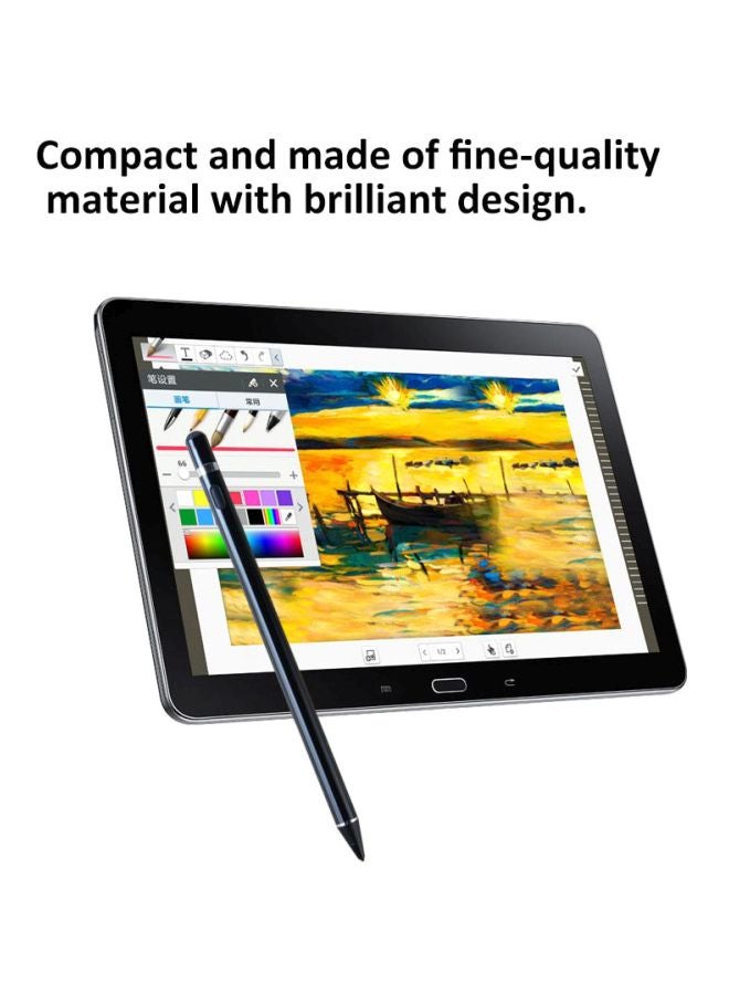 High Precision Ultra Fine Stylus Pen Black  - Image 5
