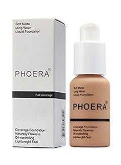 Phoera Matte Oil Control Concealer Foundation Cream 104 Buff Beige  - Image 1