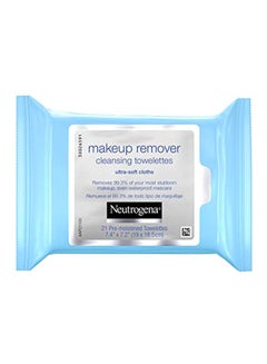 Neutrogena 3-Pack Makeup Remover Cleansing Towelette Set Clear 