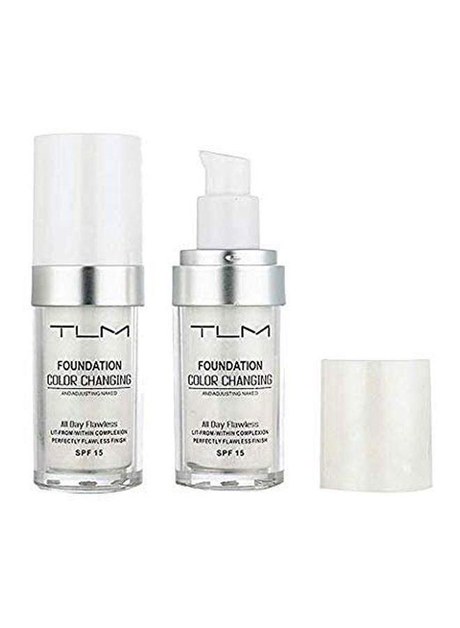 تي إل إم كريم أساس يتكيف مع لون البشرة بعامل حماية من الشمس 15 أبيض - Image 1