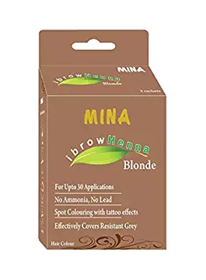 Mina - Eyebrow Henna Powder Blonde - Image 1