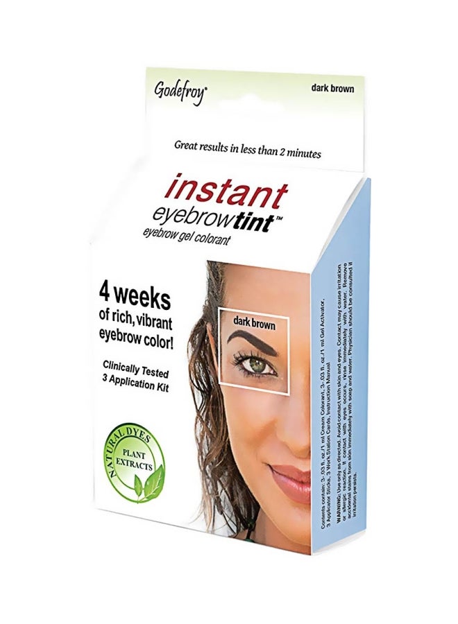 Godefroy Instant Eyebrow Tint Dark Brown
