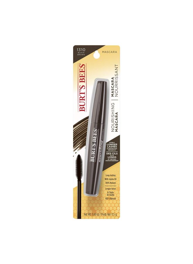 Burt's Bees Nourishing Mascara Black Brown - Image 2