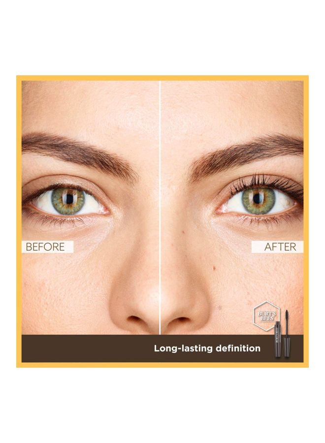 Burt's Bees Nourishing Mascara Black Brown - Image 4