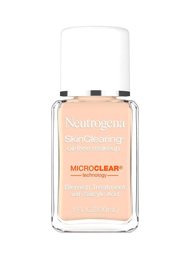 Neutrogena - SkinClearing Makeup Liquid Foundation 50 Soft Beige - Image 1