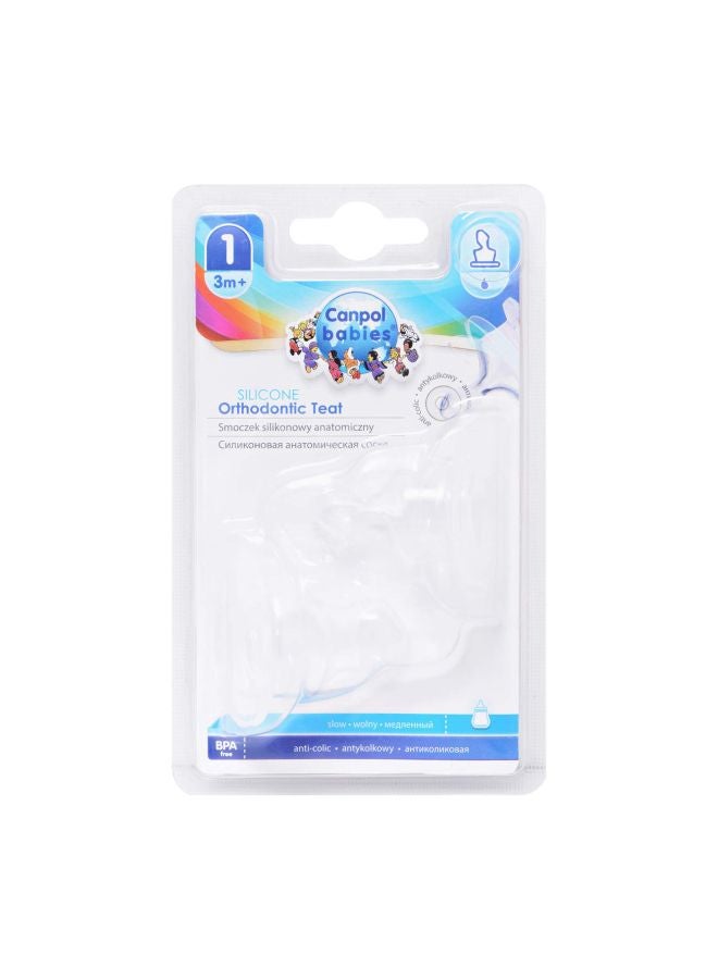 Canpol babies Silicone Orthodontic Teat 