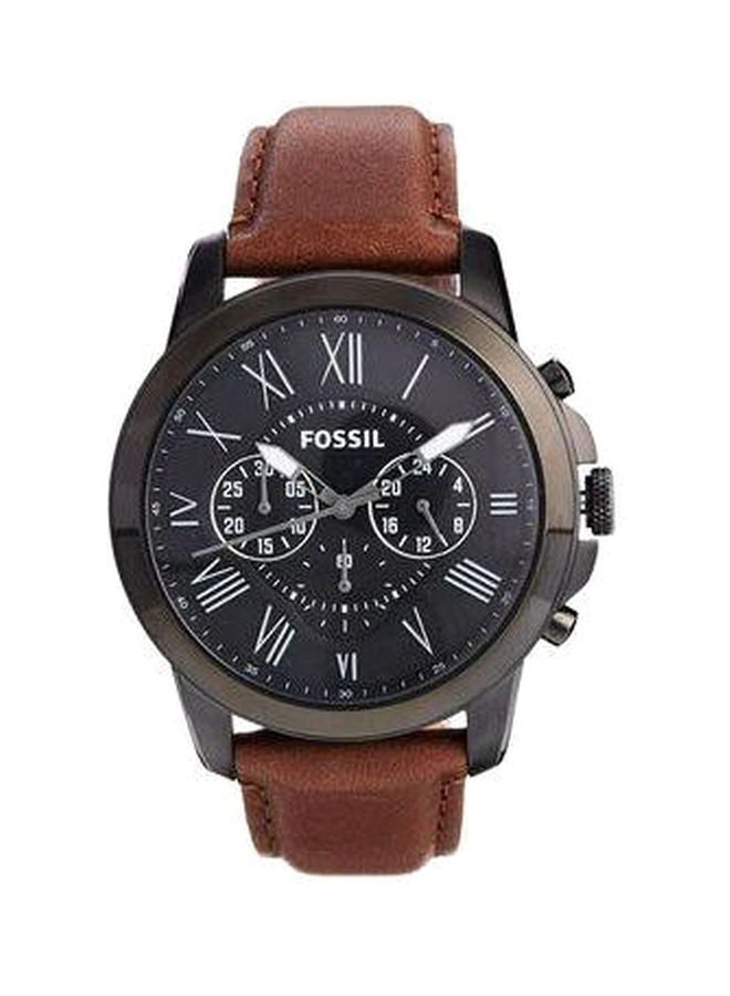 FOSSIL men Water Resistant Chronograph Watch FS4885  - Image 1