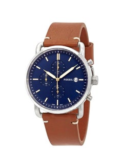 Men's Leather Chronograph Watch FS5401