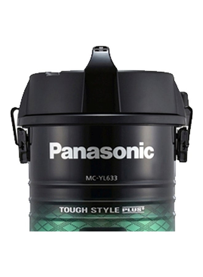 باناسونيك مكنسة كهربائية 2000 وات 18 L 2000 W MC-YL633 أسود/أخضر - Image 2