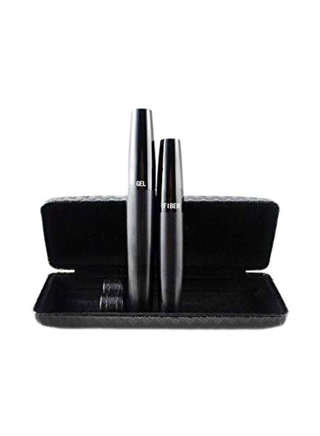 يونغفوكس ماسكارا ثلاثية الأبعاد للرموش مصنوعة من الألياف، من قطعتين أسود - Image 1