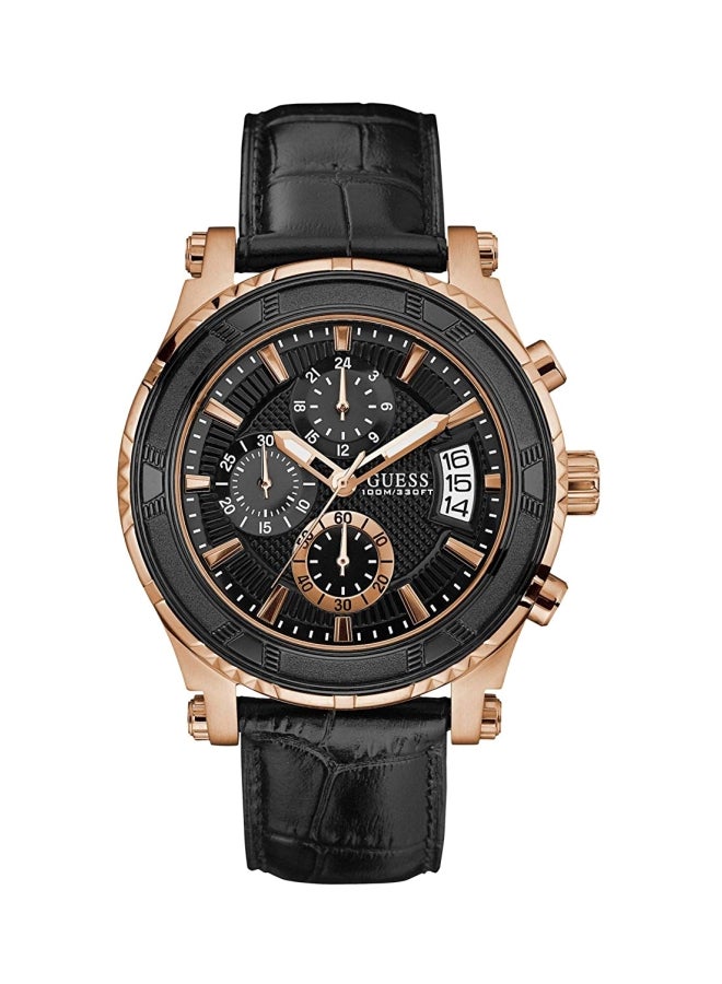 GUESS men Water Resistant Chronograph Watch W0673G5 - Image 1