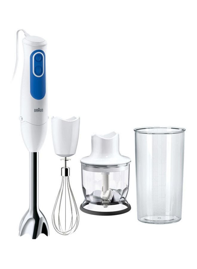 BRAUN - Multiquick 3 Hand Blender 700 W MQ 3025 Spaghetti White/Blue - Image 1