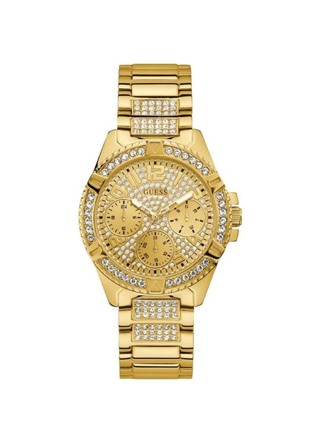 GUESS - Women's Water Resistant Analog Watch W1156L2 - 40 mm - Gold - Image 1