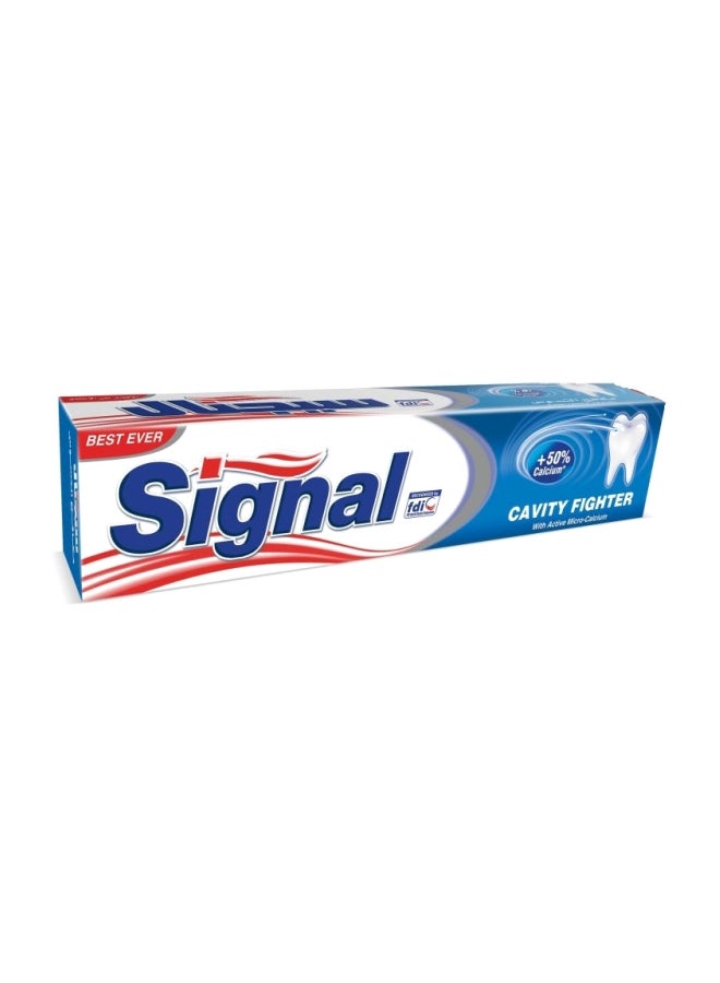 Signal - 4-Piece Cavity Fighter Toothpaste White 120ml - Image 1