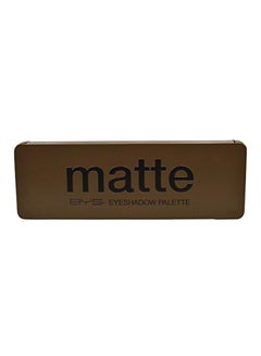 BYS 12-Shade Matte Eyeshadow Palette Nude And Smoke  - Image 1
