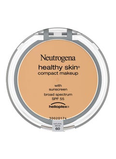 Healthy Skin Compact Makeup Foundation Powder Broad Spectrum SPF55 Natural Beige 60