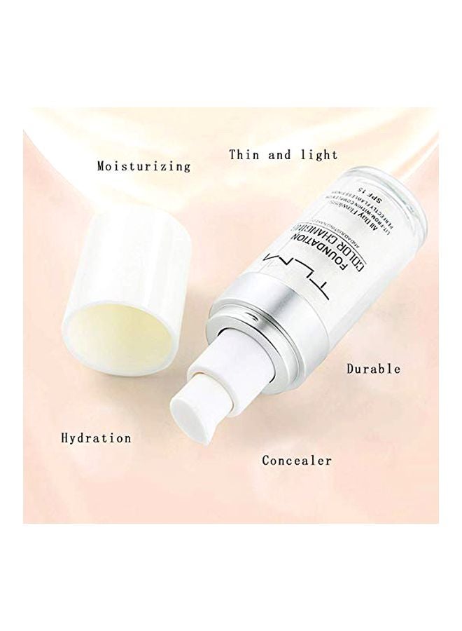 TLM 2-Piece Colour Changing Liquid Foundation Clear - Image 2