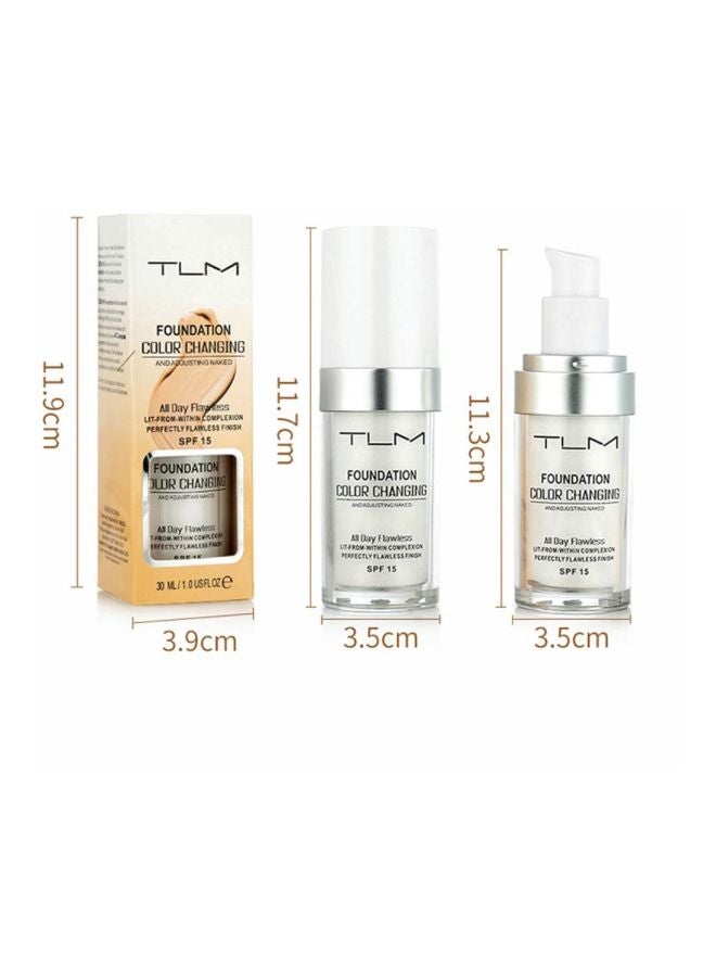 تي إل إم كريم أساس متغير اللون لمظهر خالٍ من العيوب طوال اليوم بعامل الحماية من الشمس 15 أدجاستنج نيكد - Image 3