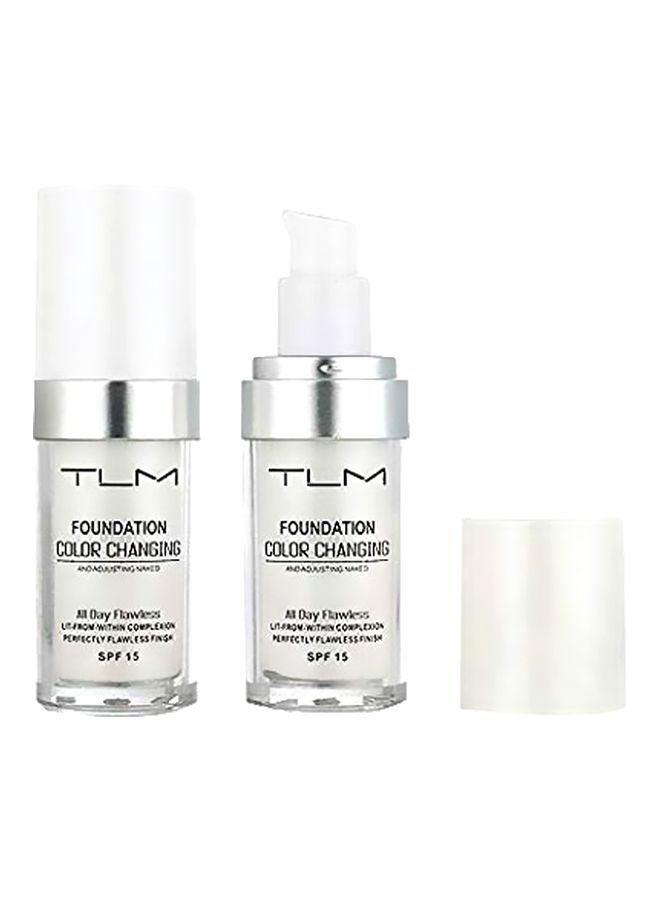 تي إل إم كريم أساس سائل كولور تشينجينج بعامل الحماية من الشمس 15 أبيض - Image 1