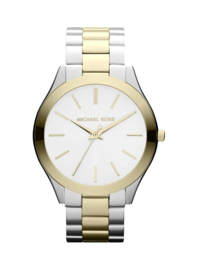 مايكل كورس ساعة يد سليم ران واي بعقارب ومقاومة للماء طراز MK3198 للنساء - Image 1