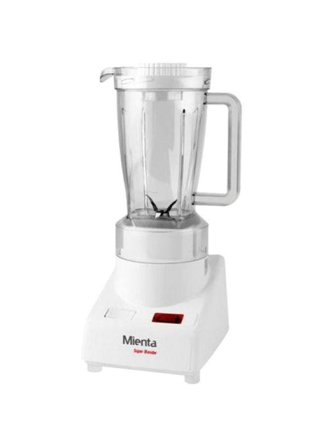 Mienta Blender With Grater And Grinder 500 W BL721 White  - Image 1