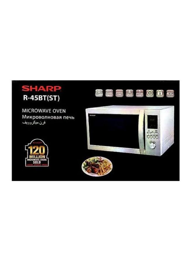 شارب فرن ميكروويف بسعة 43 لتراً R-45BT(ST) فضي - Image 2