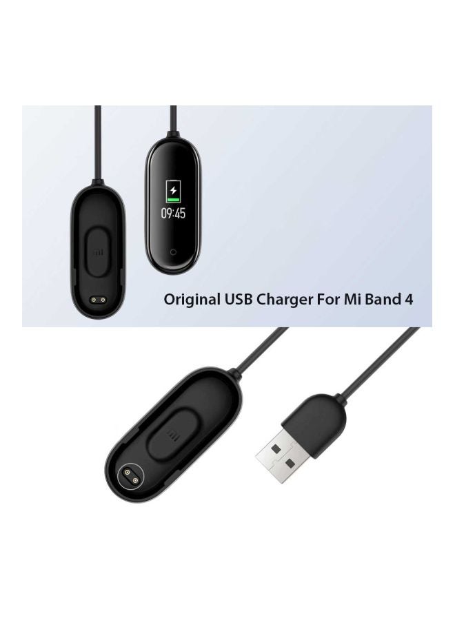 Xiaomi - USB Charging Cable For Xiaomi Mi Band 4 Black - Image 1