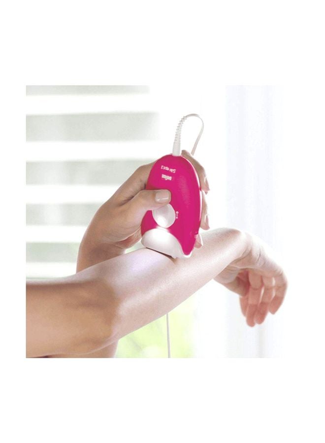 BRAUN Silk-Epil 3 Corded Epilator With 3 Heads Raspberry Pink - Image 2