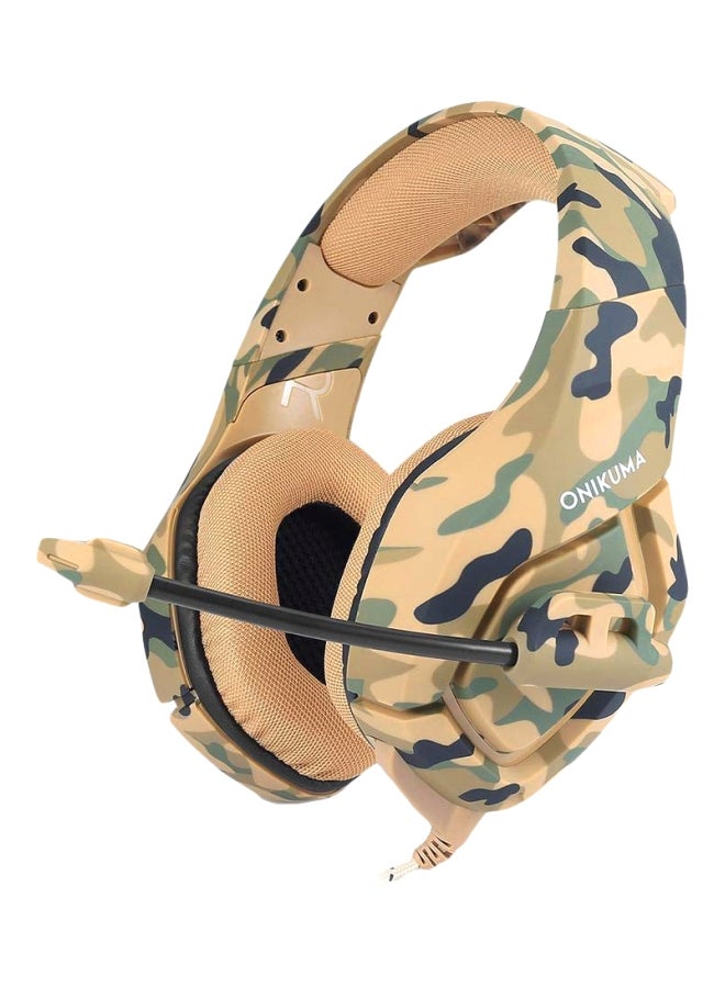 onikuma Wired Over-Ear Gaming Headset With Mic For PS4/PS5/XOne/XSeries/NSwitch/PC - Image 1