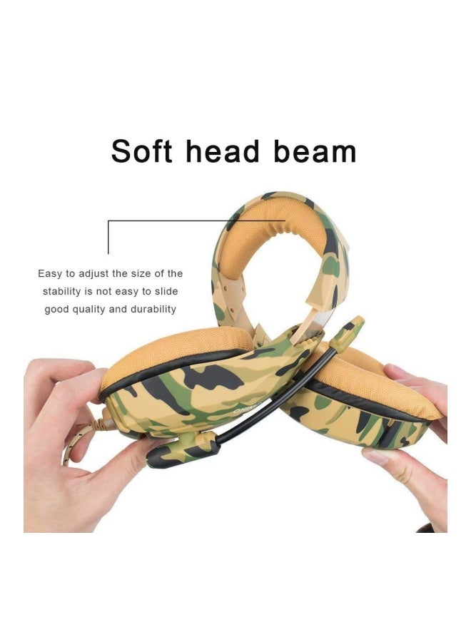 onikuma Wired Over-Ear Gaming Headset With Mic For PS4/PS5/XOne/XSeries/NSwitch/PC - Image 2