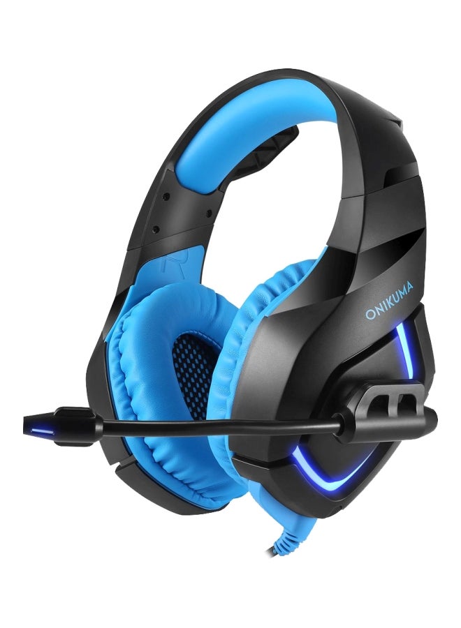 onikuma Wired Over-Ear Gaming Headset With Mic For PS4/PS5/XOne/XSeries/NSwitch/PC - Image 1