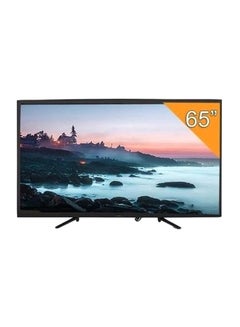 تلفزيون ذكي بشاشة LED مقاس 65 بوصة بدقة 4K SY-LED 65 SM-4K - أسود