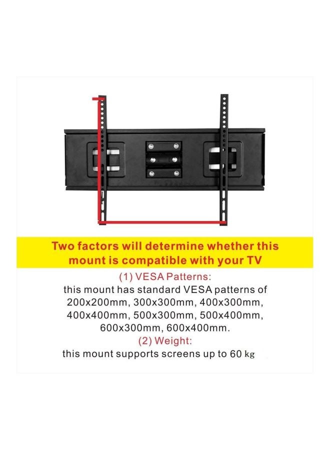 Curved TV Wall Mount Bracket Black - v1566546888/N29233564A_3