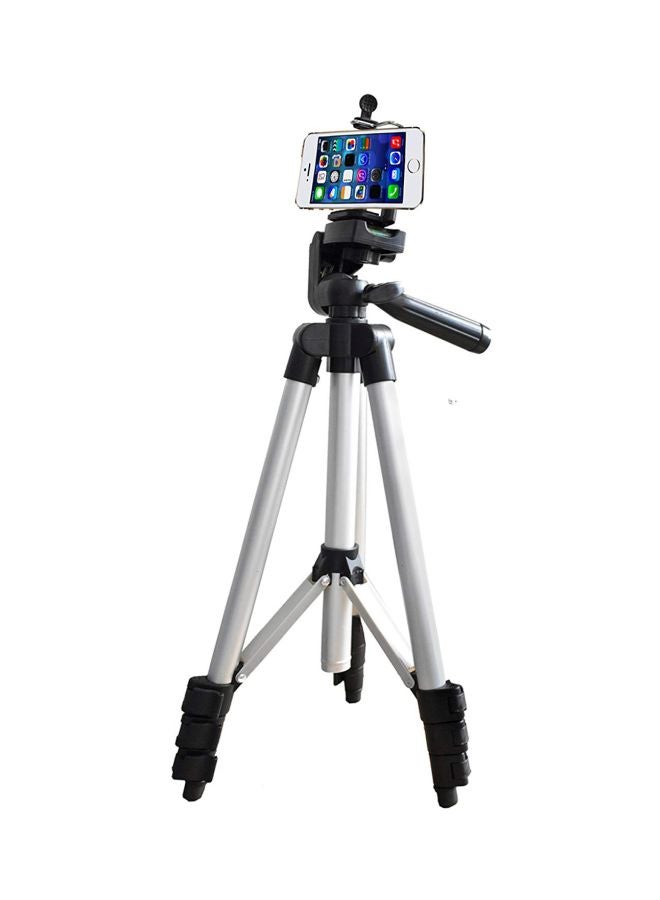 Aluminum Portable Tripod Stand Silver/Black - Image 2