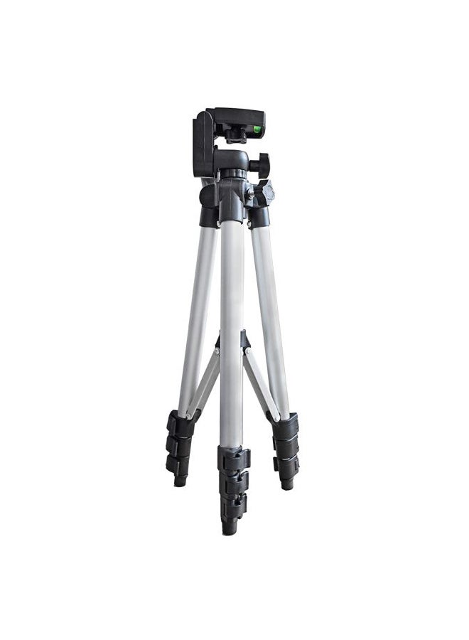 Aluminum Portable Tripod Stand Silver/Black - Image 1