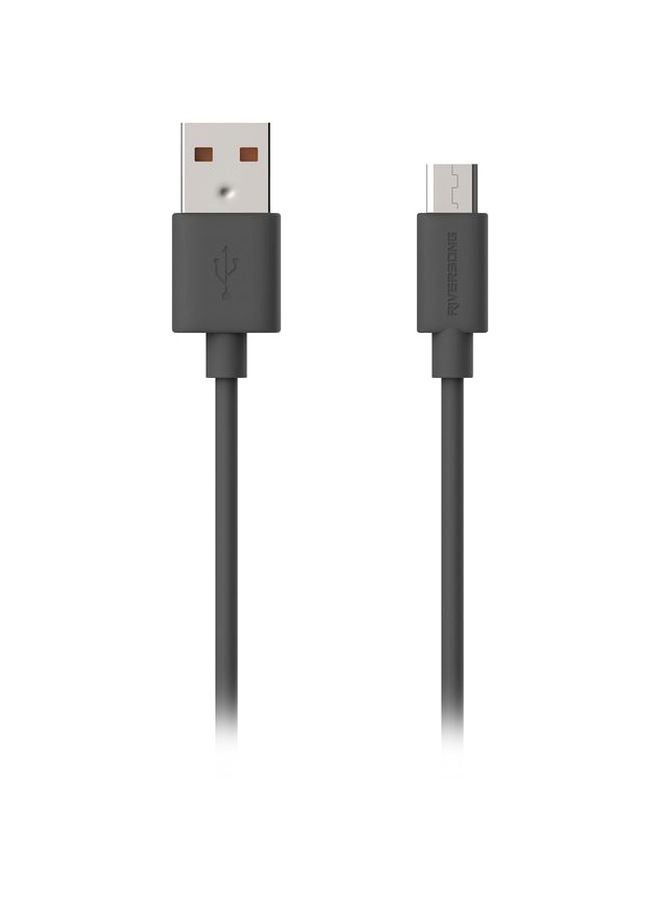 كابل شحن ومزامنة بيانات بمنفذ Micro USB أسود - v1566549879/N29333774A_1